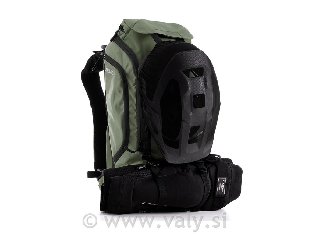 Cube nahrbtnik VERTEX 16 TM olivno zelena