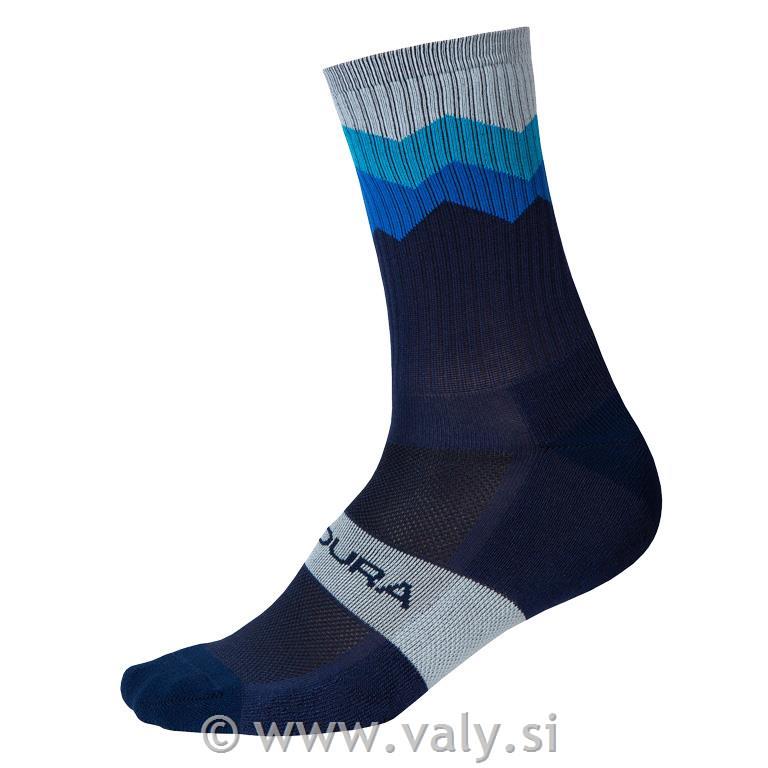 Endura nogavice Jagged Sock modra