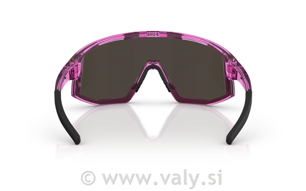 Bliz očala Fusion Small transparent roza; roza steklo