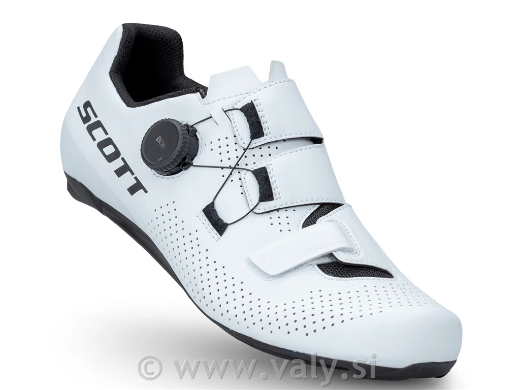 Scott kolesarski čevlji Road Team Boa bela / črna