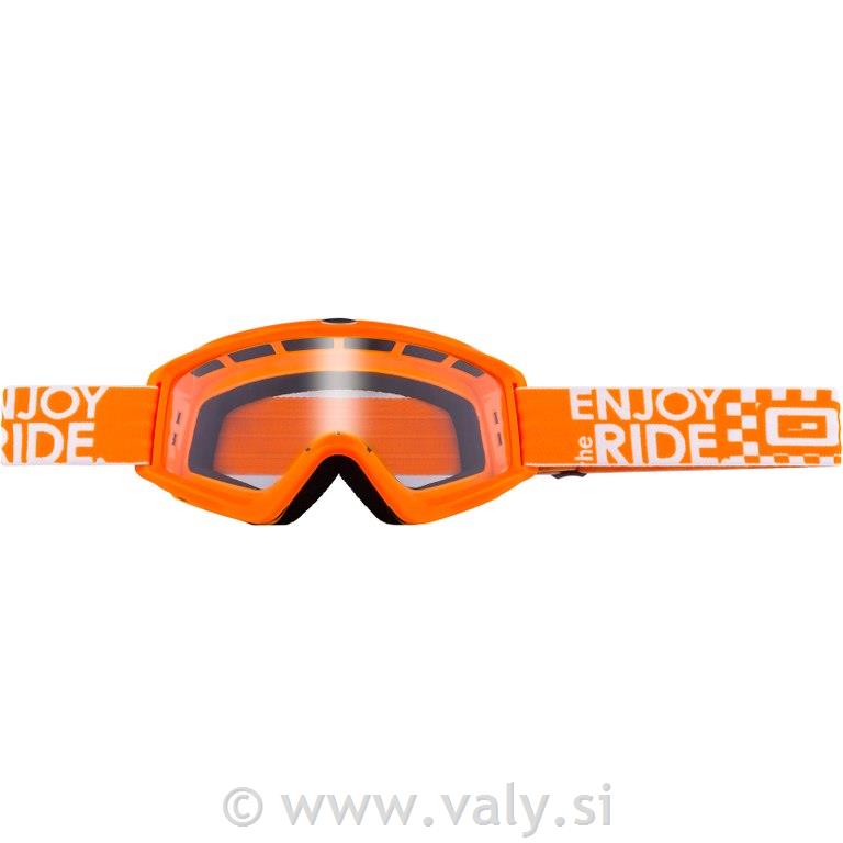O`Neal očala B-Zero oranžna - clear