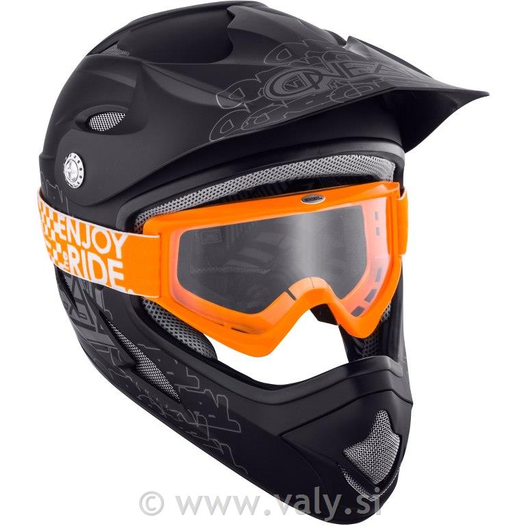 O`Neal očala B-Zero oranžna - clear
