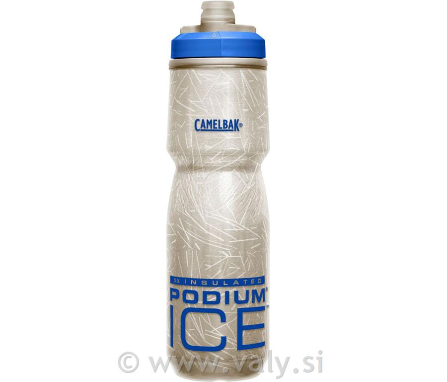 CamelBak termo bidon Podium+ ICE 0,62l modra-siva
