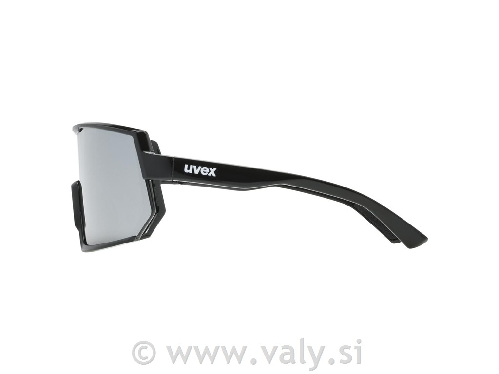 Uvex očala SPORTSTYLE 235 črna, srebrno zrcalno steklo