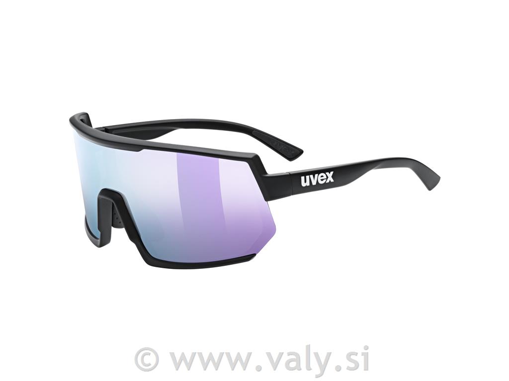 Uvex očala SPORTSTYLE 235 črna / vijolično zrcalno steklo