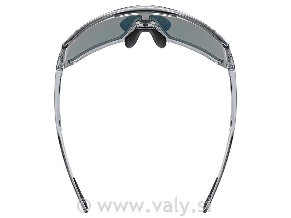 Uvex očala SPORTSTYLE 235 transparent / rdeče zrcalno steklo