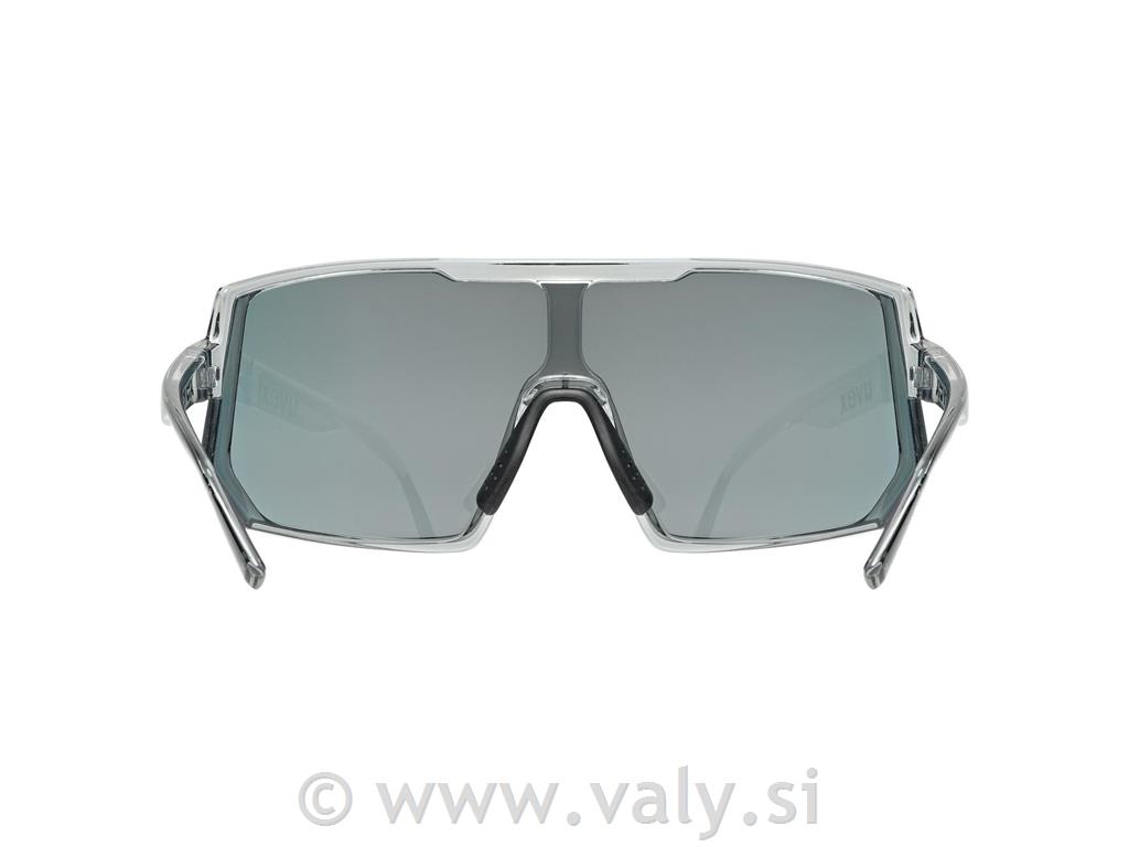 Uvex očala SPORTSTYLE 235 transparent / rdeče zrcalno steklo