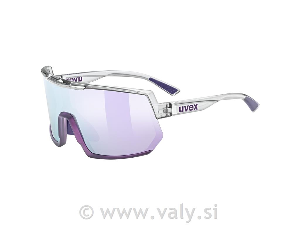 Uvex očala SPORTSTYLE 235 transparent / vijo. zrcalno steklo