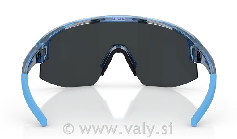 Bliz očala Matrix transparent modra; ledeno modro steklo