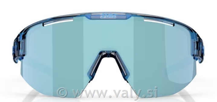 Bliz očala Matrix transparent modra; ledeno modro steklo