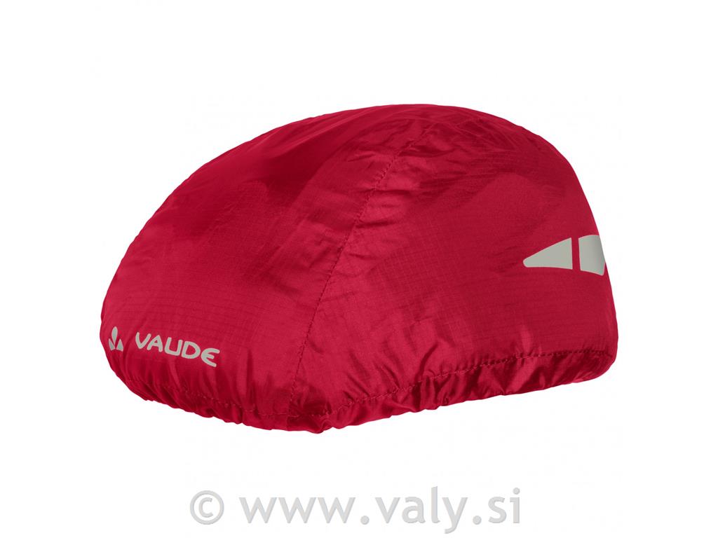 Vaude dežno pokrivalo za čelado rdeča
