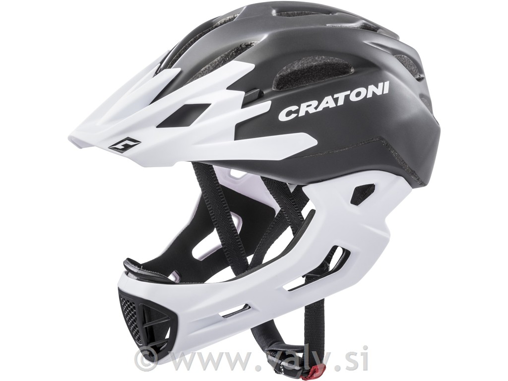 Cratoni čelada C-Maniac z odstranljivim ščitnikom obraza