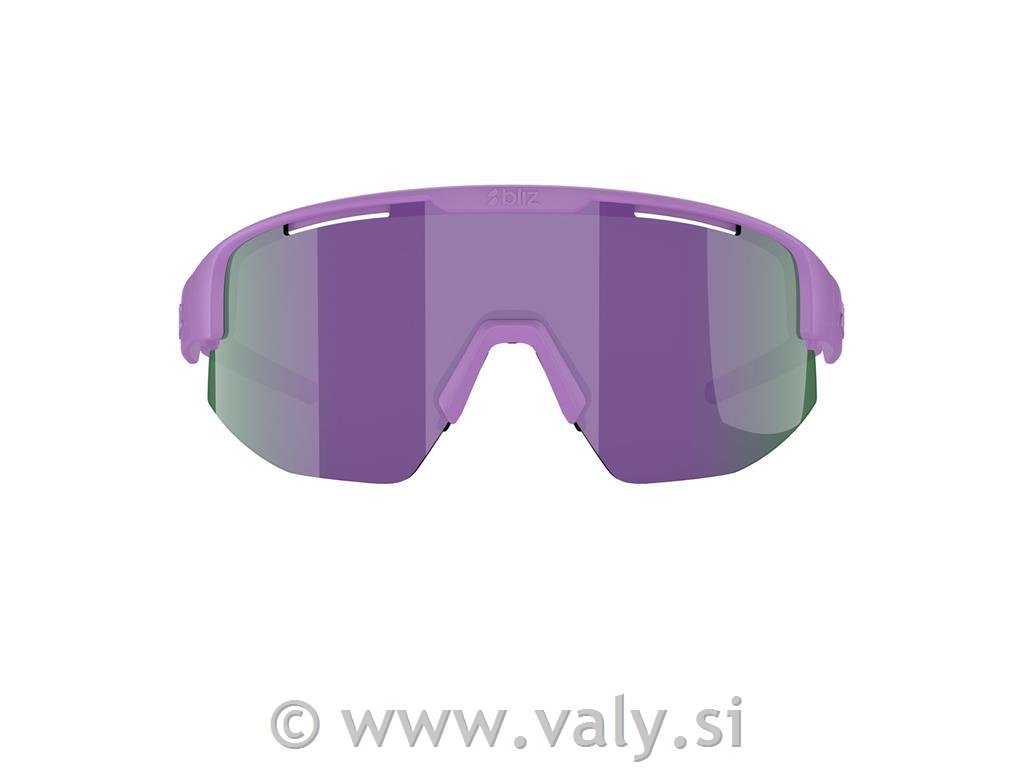 Bliz očala Matrix Small vijolična; sivo vijolično steklo