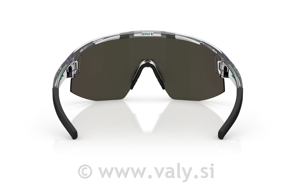 Bliz očala Matrix Small transparent; zeleno steklo