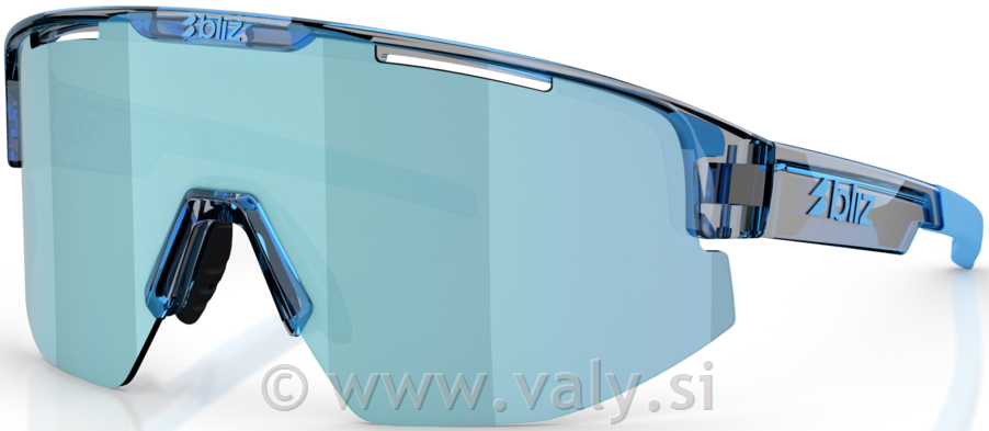 Bliz očala Matrix SMALL trans. modra ledeno modro steklo
