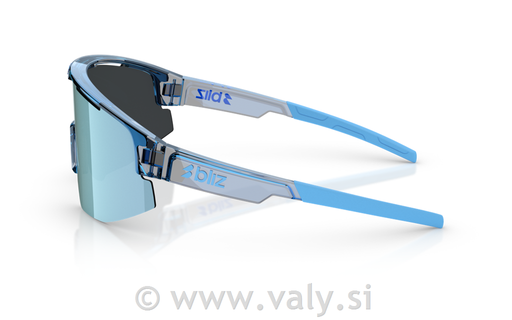 Bliz očala Matrix SMALL trans. modra ledeno modro steklo