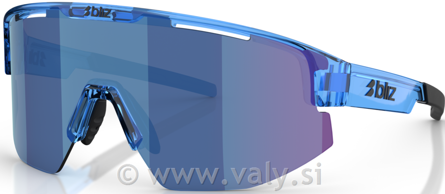 Bliz očala Matrix SMALL transparent modra; modro steklo