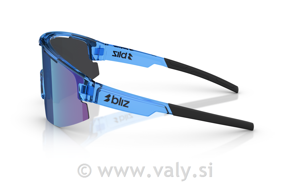 Bliz očala Matrix SMALL transparent modra; modro steklo