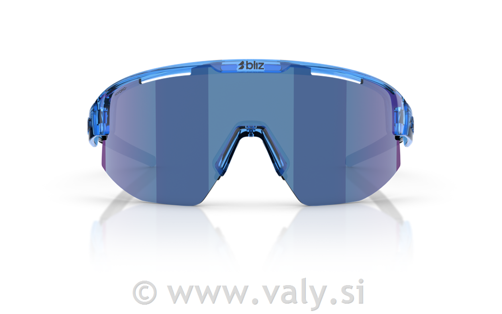 Bliz očala Matrix SMALL transparent modra; modro steklo