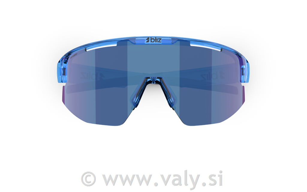 Bliz očala Matrix SMALL transparent modra; modro steklo
