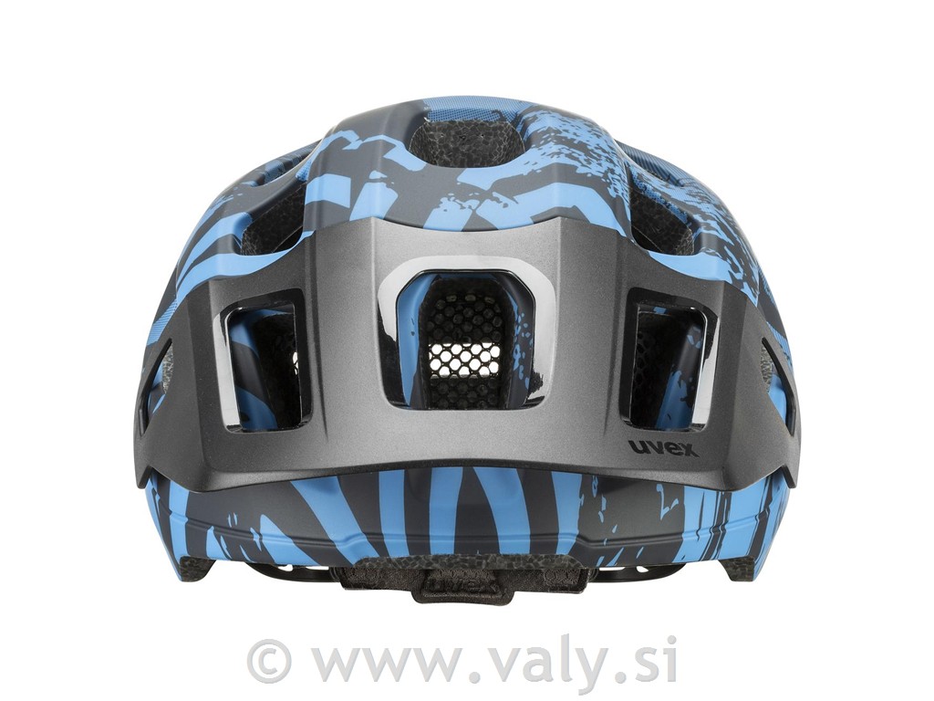 Uvex čelada React MIPS Jr "azure-deep space matt "