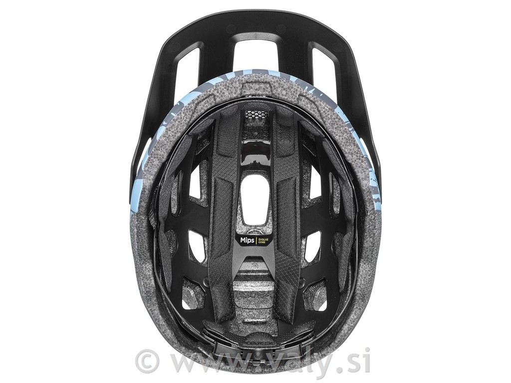 Uvex čelada React MIPS Jr "azure-deep space matt "