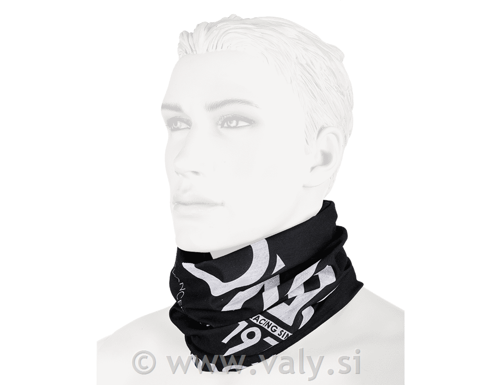 O`Neal trak NECKWARMER SOLID črna bela
