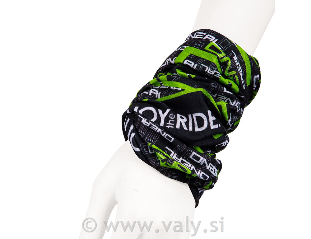 O`Neal trak NECKWARMER Matrix črno zelen