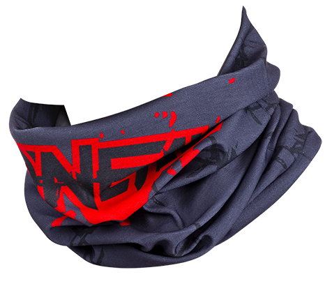 O`Neal trak NECKWARMER WIRE siva rdeča