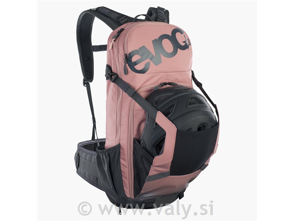 Evoc nahrbtnik z zaščito FR Enduro 16 dusty pink roza črna S