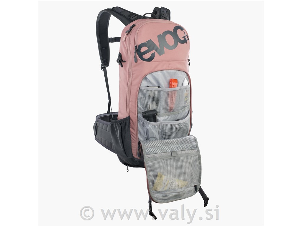 Evoc nahrbtnik z zaščito FR Enduro 16 dusty pink roza črna S
