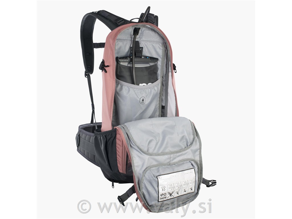 Evoc nahrbtnik z zaščito FR Enduro 16 dusty pink roza črna S