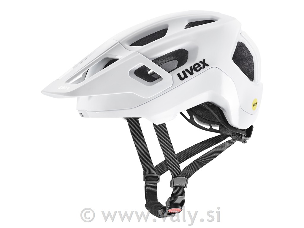 Uvex čelada React MIPS bela mat
