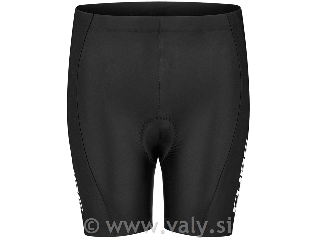 Cube otroške kolesarske hlače Teamline Rookie črna/bela