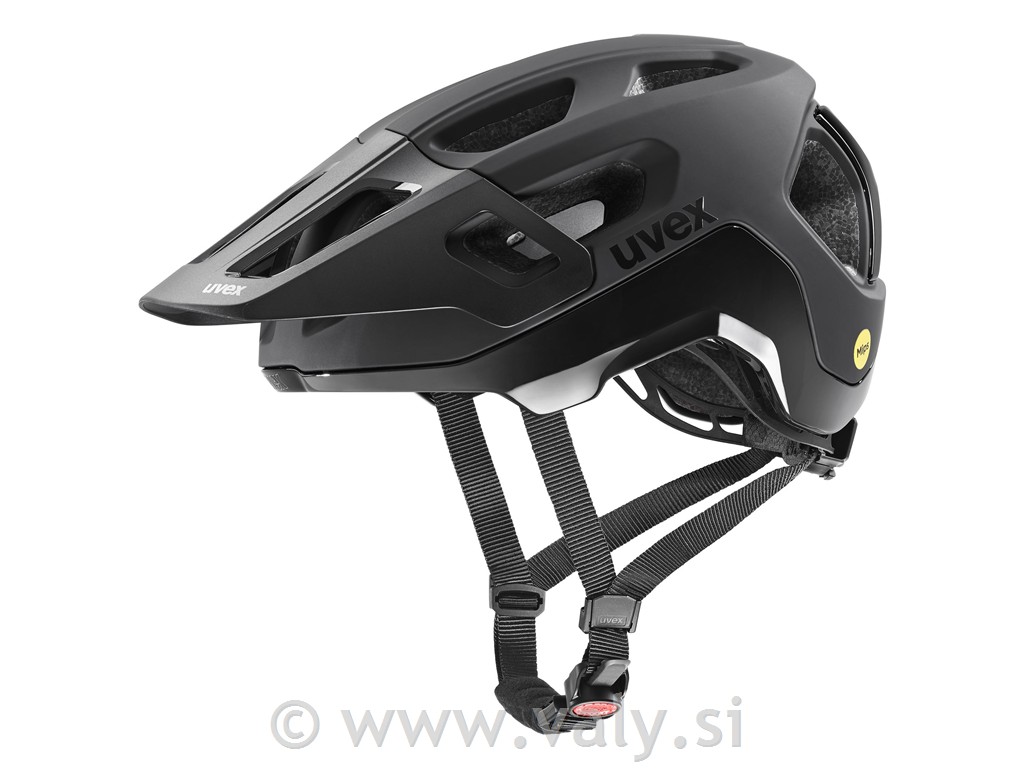 Uvex čelada React MIPS črna mat