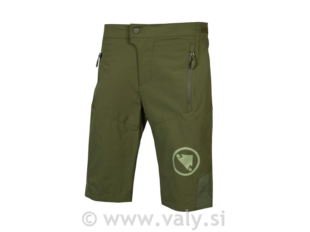 Endura otroške hlače Kids MT500JR Short s podlogo zelena