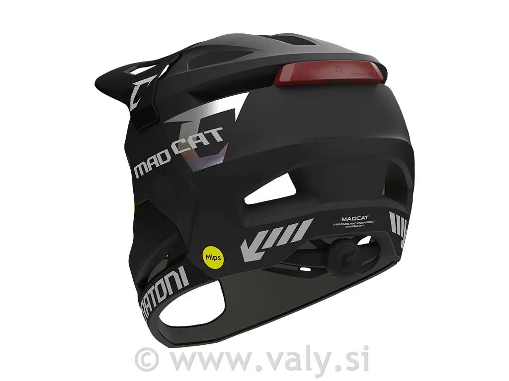 Cratoni čelada Madcat MIPS z odstranljivim ščitnikom brade