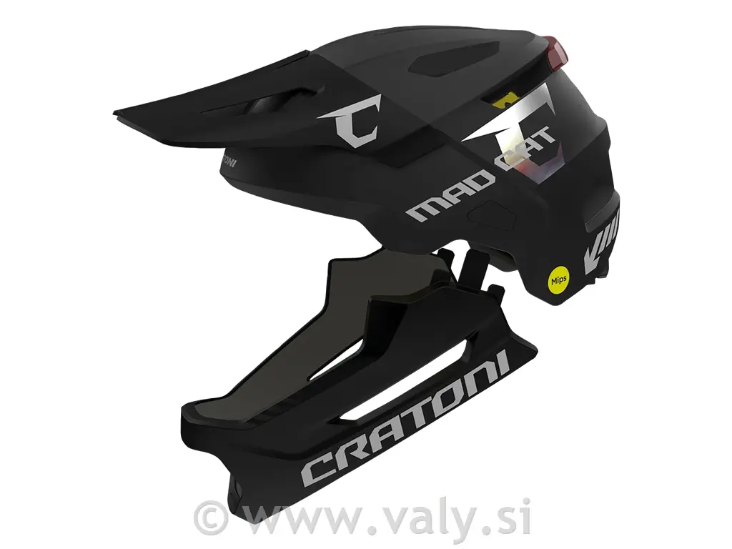 Cratoni čelada Madcat MIPS z odstranljivim ščitnikom brade