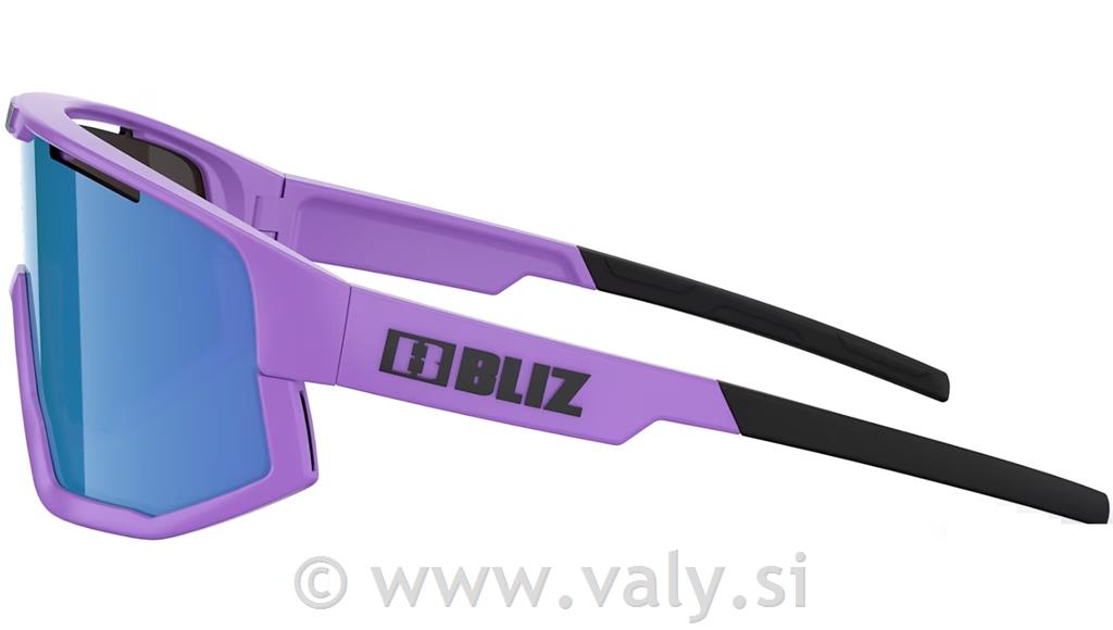Bliz očala Fusion Small vijolična, rjavo modro steklo