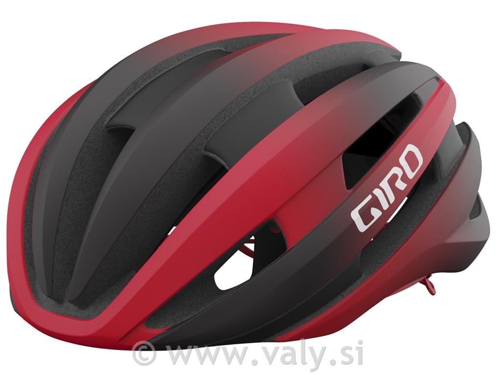 Giro čelada Synthe Mips® črna rdeča