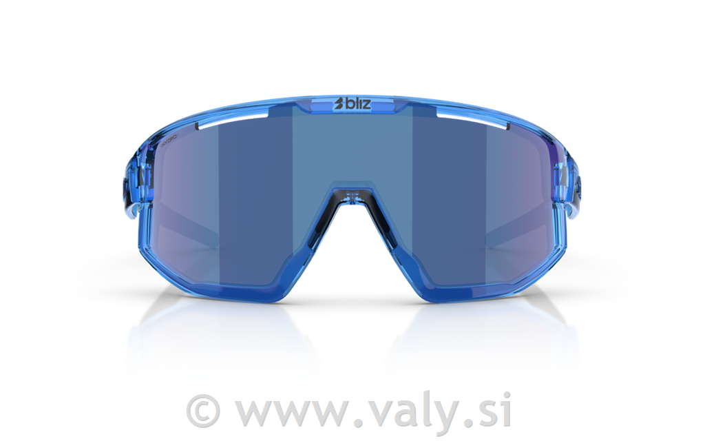 Bliz očala Fusion Small transparent modra; modro steklo