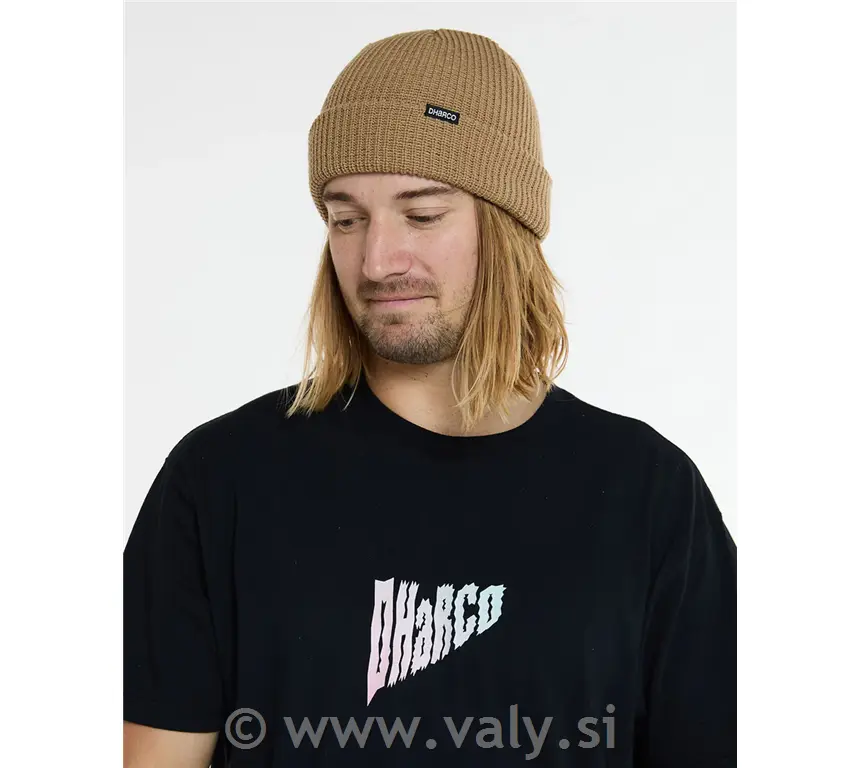 DHaRCO kapa Loose U-Knit Beanie - Dust