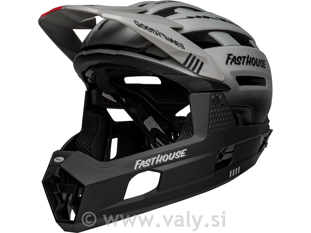 Bell čelada SUPER Air R Spherical Fasthouse črna siva