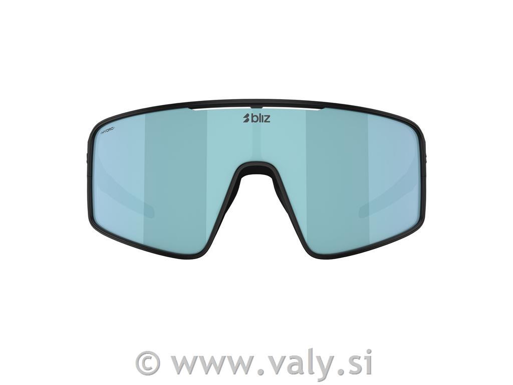 Bliz očala P001s SMALL črna; sivo"ice"modro večbarvno steklo