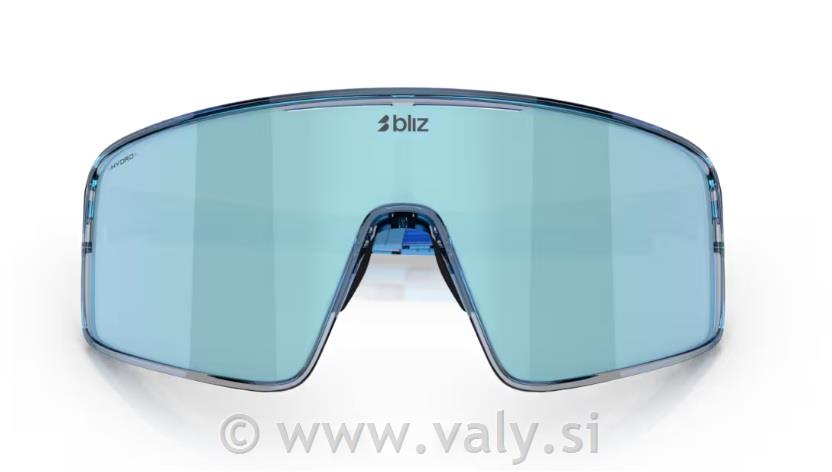 Bliz očala P001 transparent modra; ledeno modro steklo