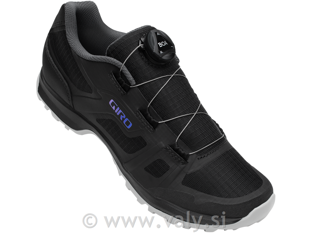 Giro ženski kolesarski čevlji Gauge Boa W črna - vijolična