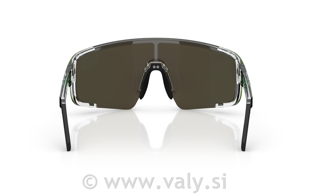 Bliz očala P003 transparent bela, zelena