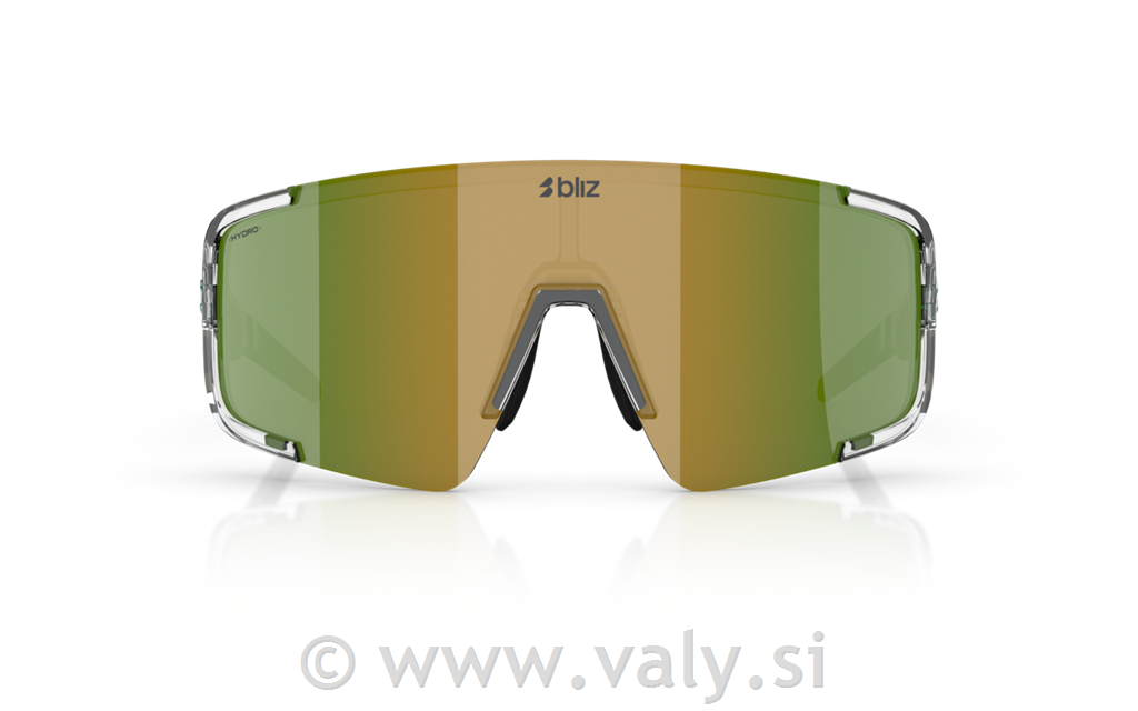 Bliz očala P003 transparent bela, zelena