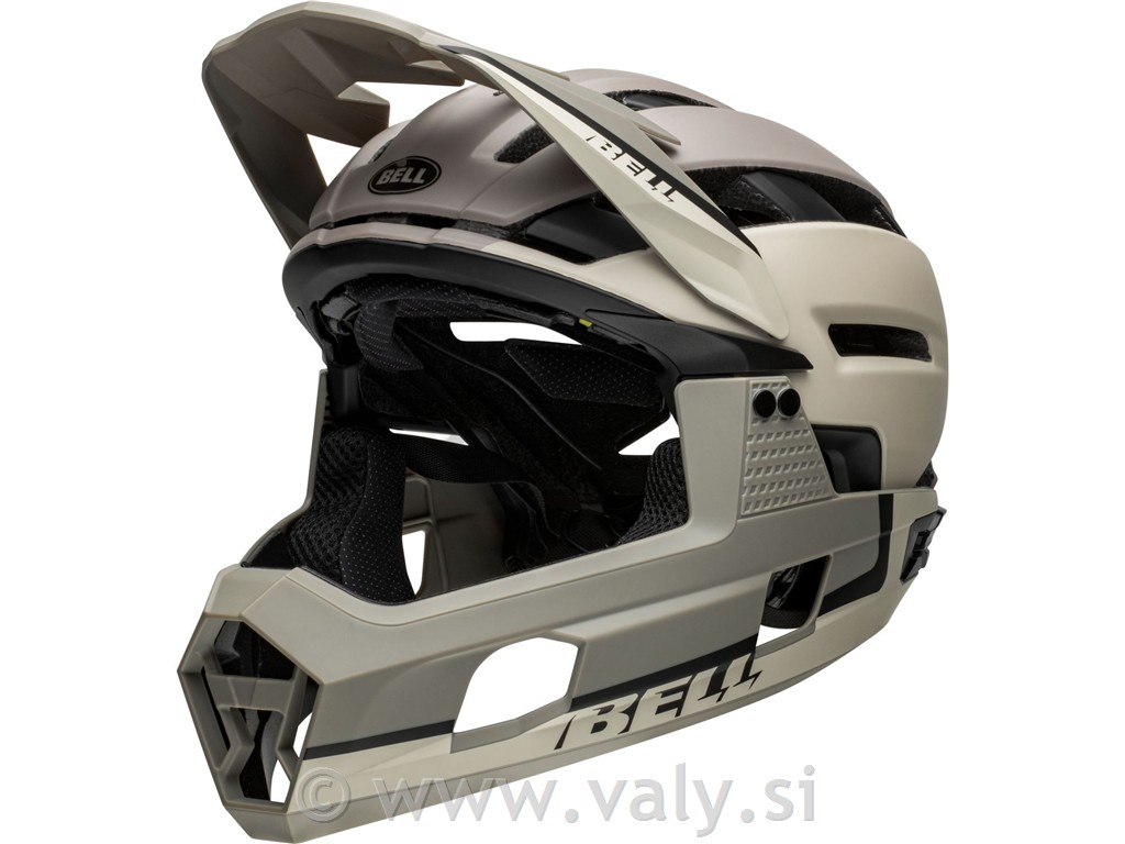 Bell čelada SUPER Air R Spherical Fasthouse siva rjava