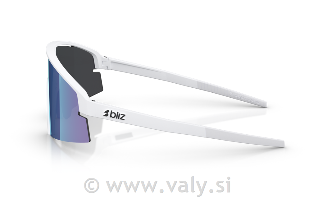 Bliz očala P006 bela; modra barva stekel